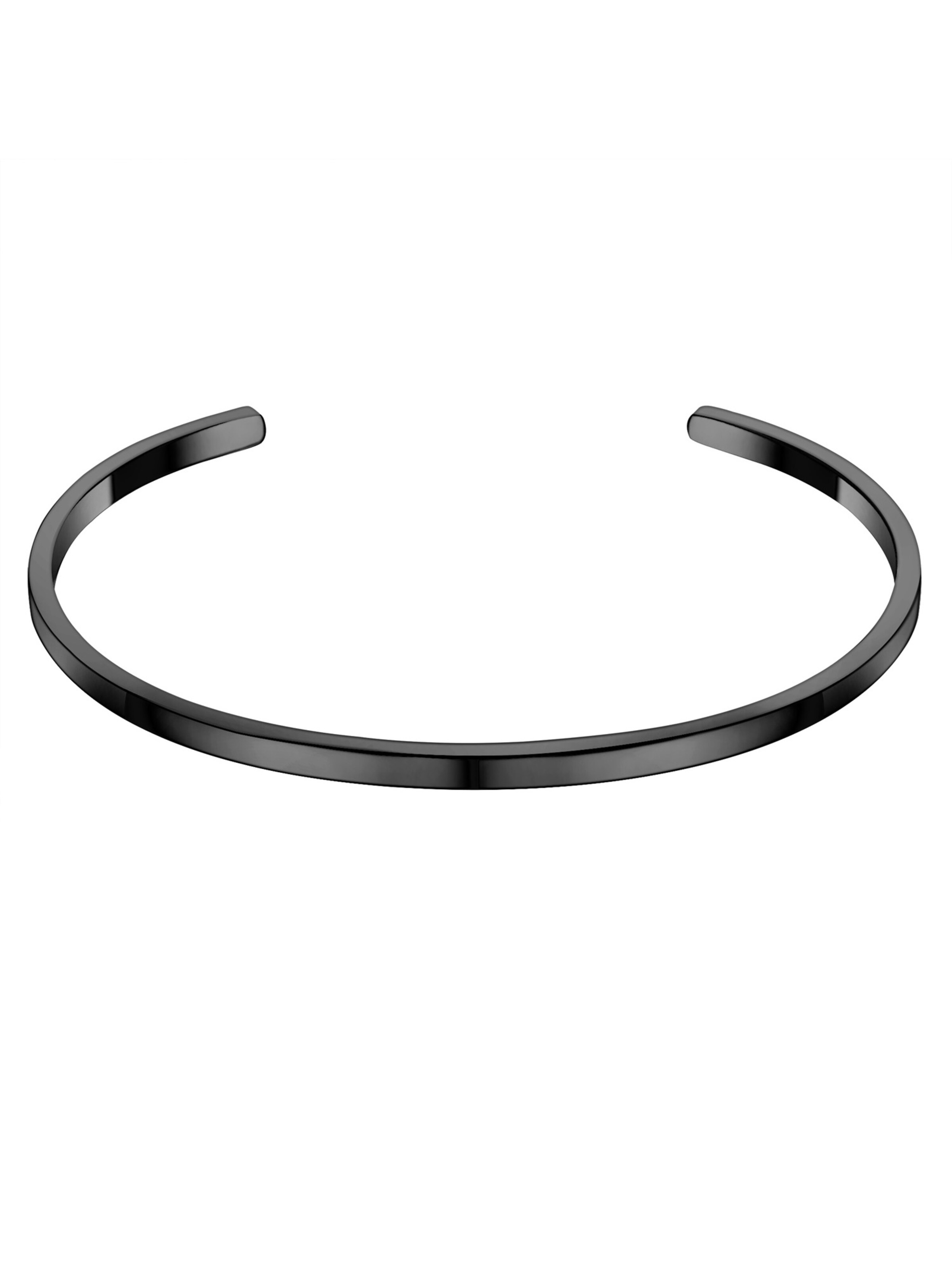 Bracelet True Rebels en noir : devant