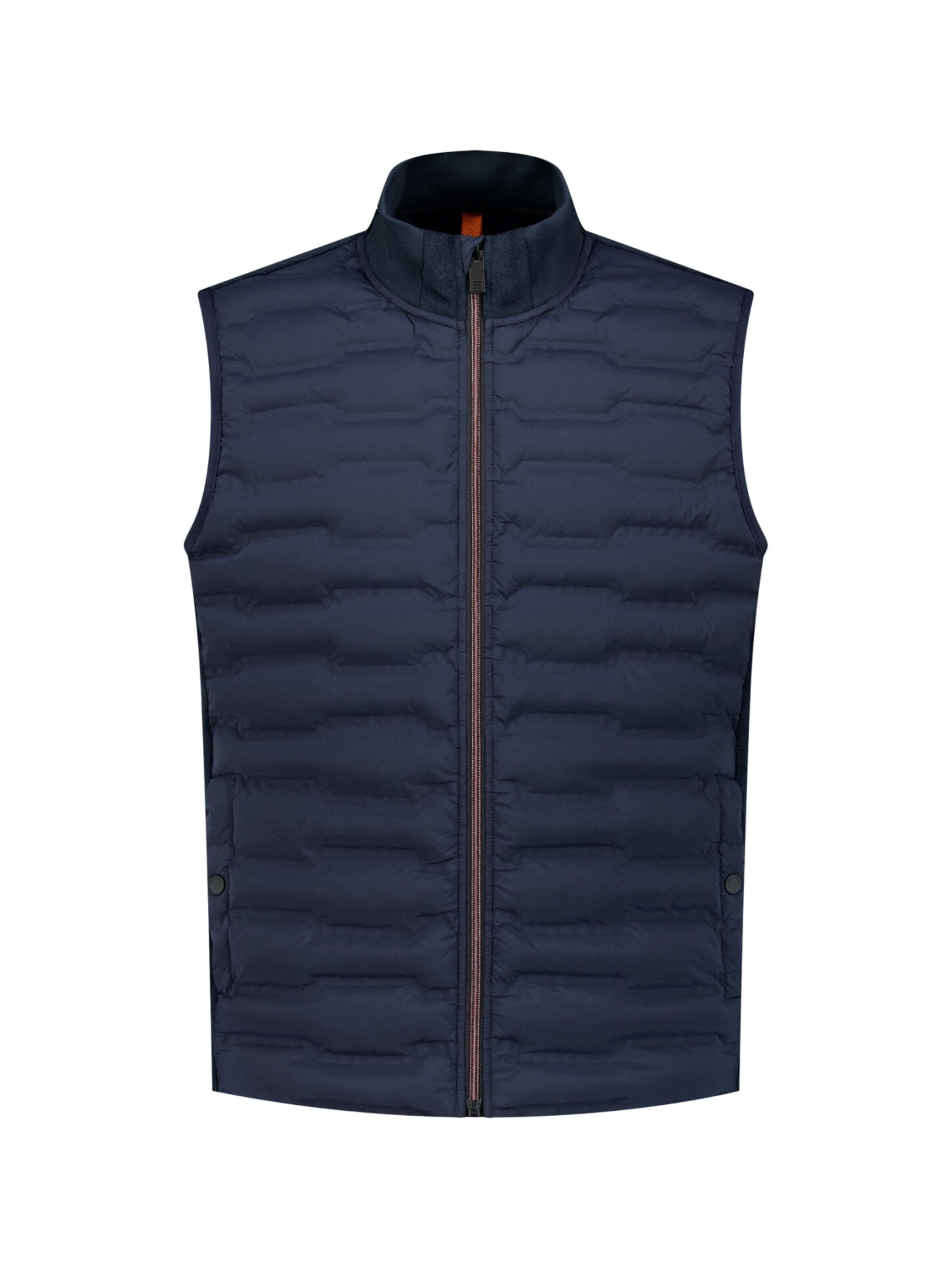 No Excess Vest in Blue: front