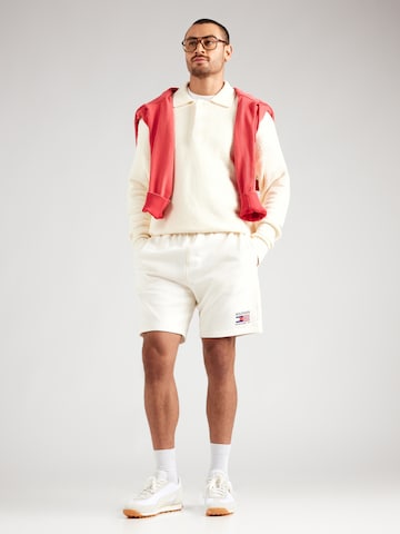TOMMY HILFIGER - Regular Calças em branco