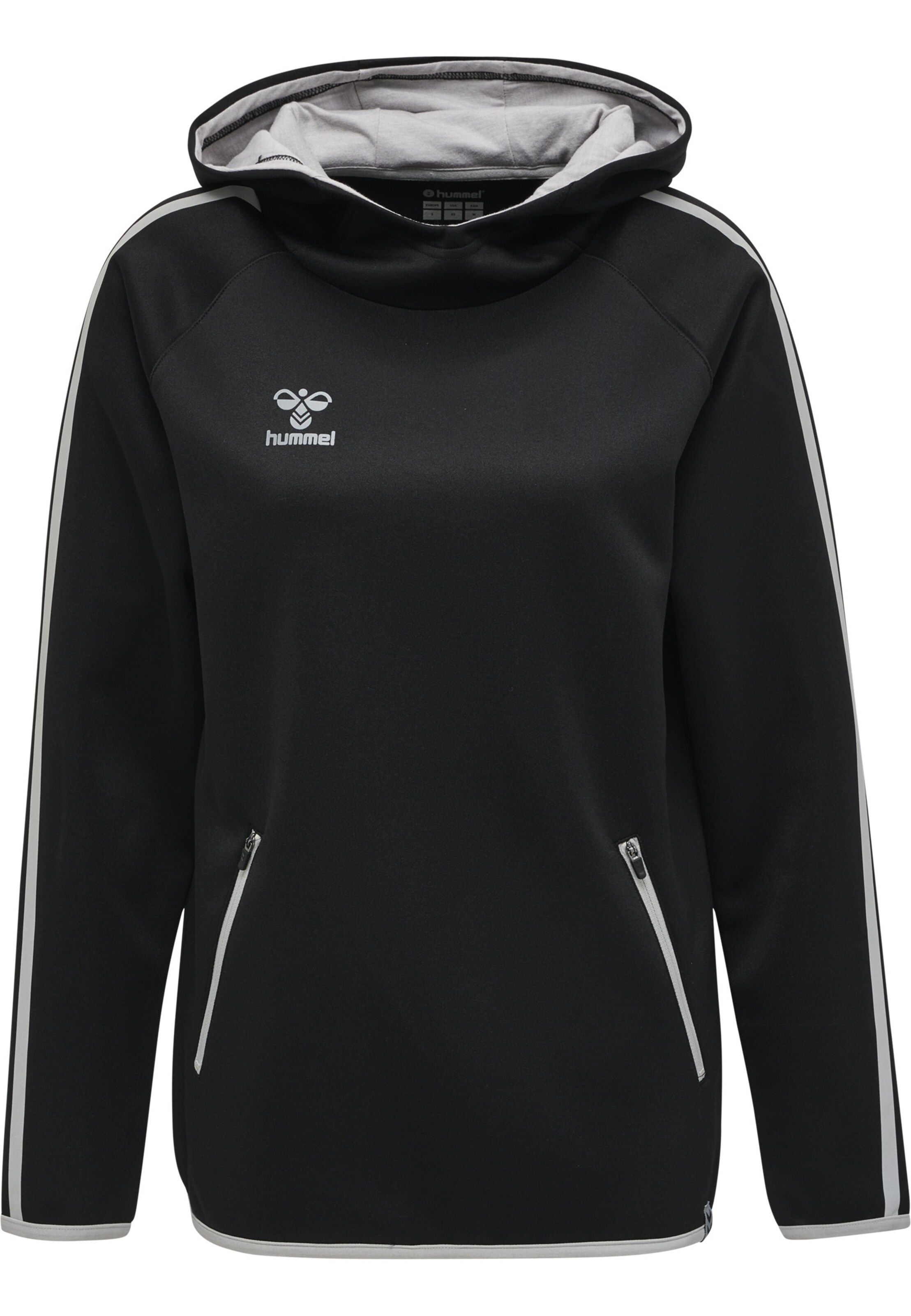Hummel Sportief sweatshirt 'Cima' in Zwart: voorkant