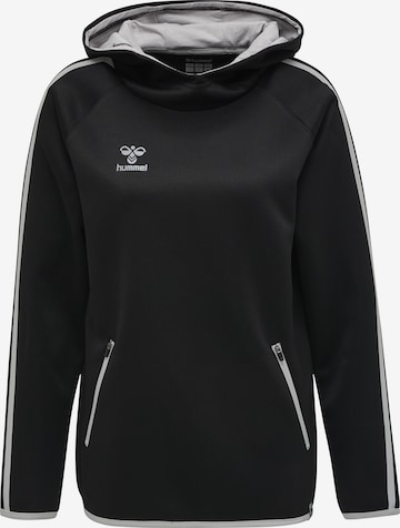 Hummel Athletic Sweatshirt in Black: front