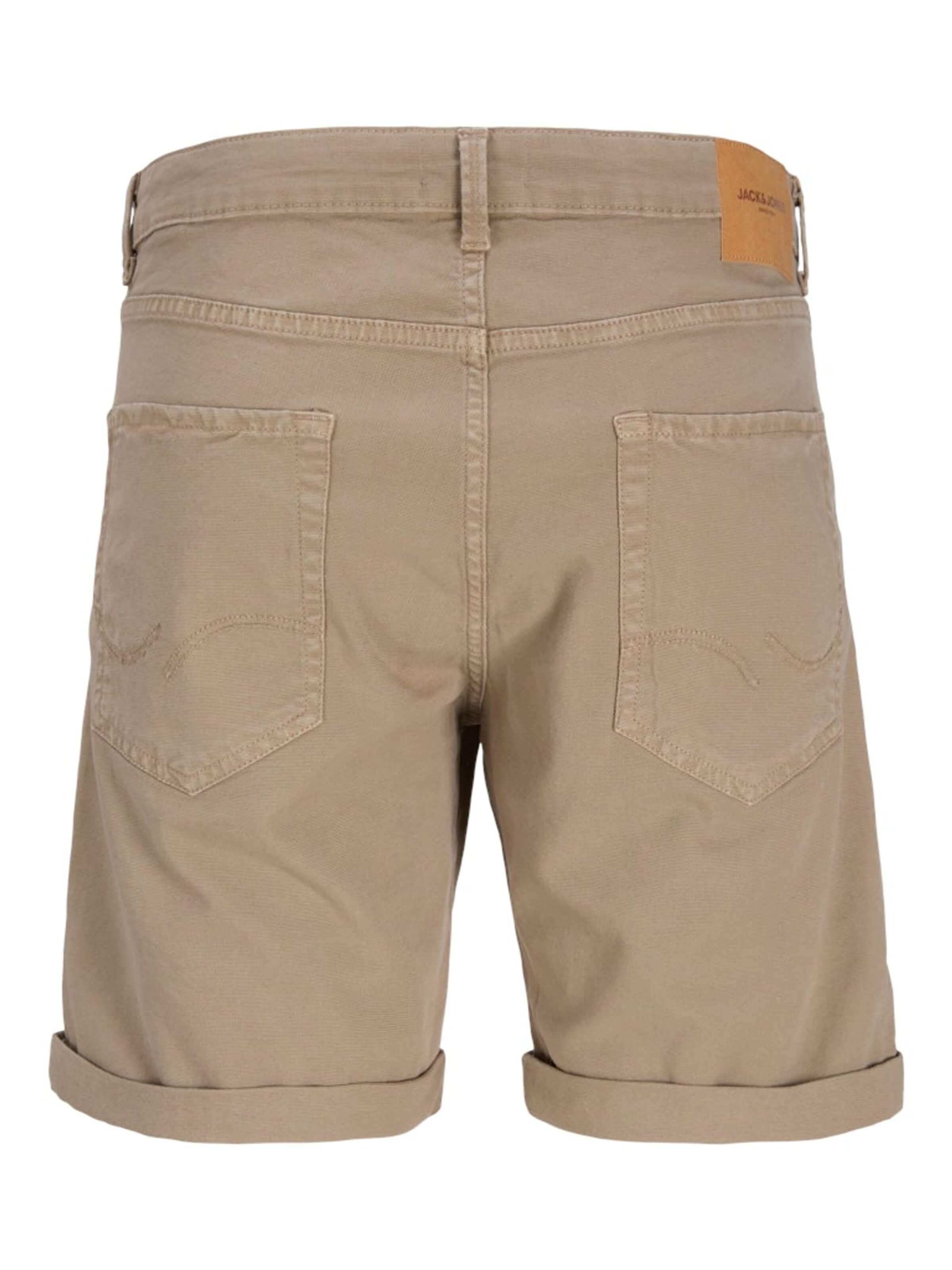 JACK & JONES Trousers 'Rick' in Beige: front