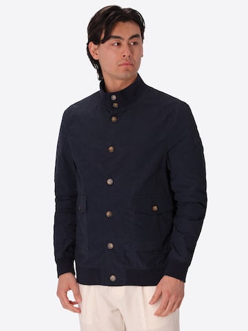 Distretto12 - Chaqueta de entretiempo 'Herit' en azul: frente