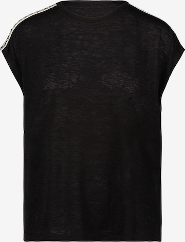 zero Shirt in Zwart: voorkant
