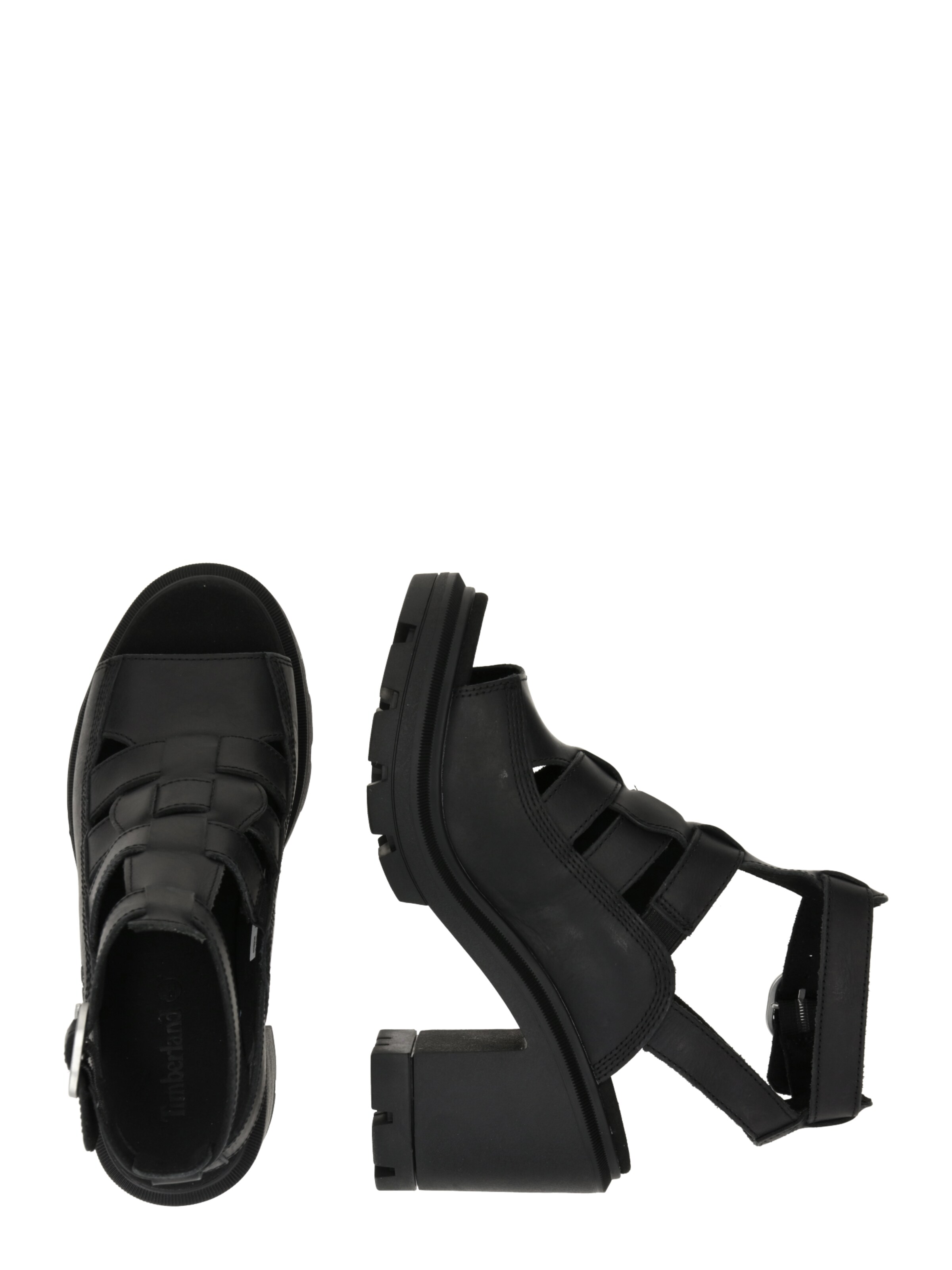 TIMBERLAND Sandale in Schwarz