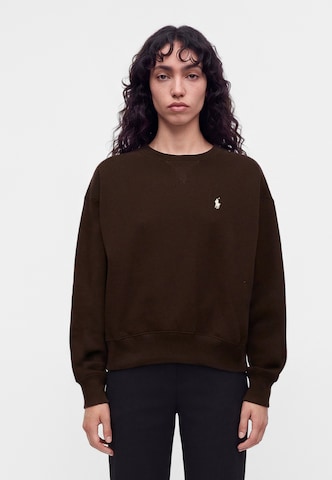 ruda Polo Ralph Lauren Megztinis be užsegimo: priekis