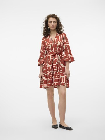 VERO MODA Kjole 'ZERA' i brun