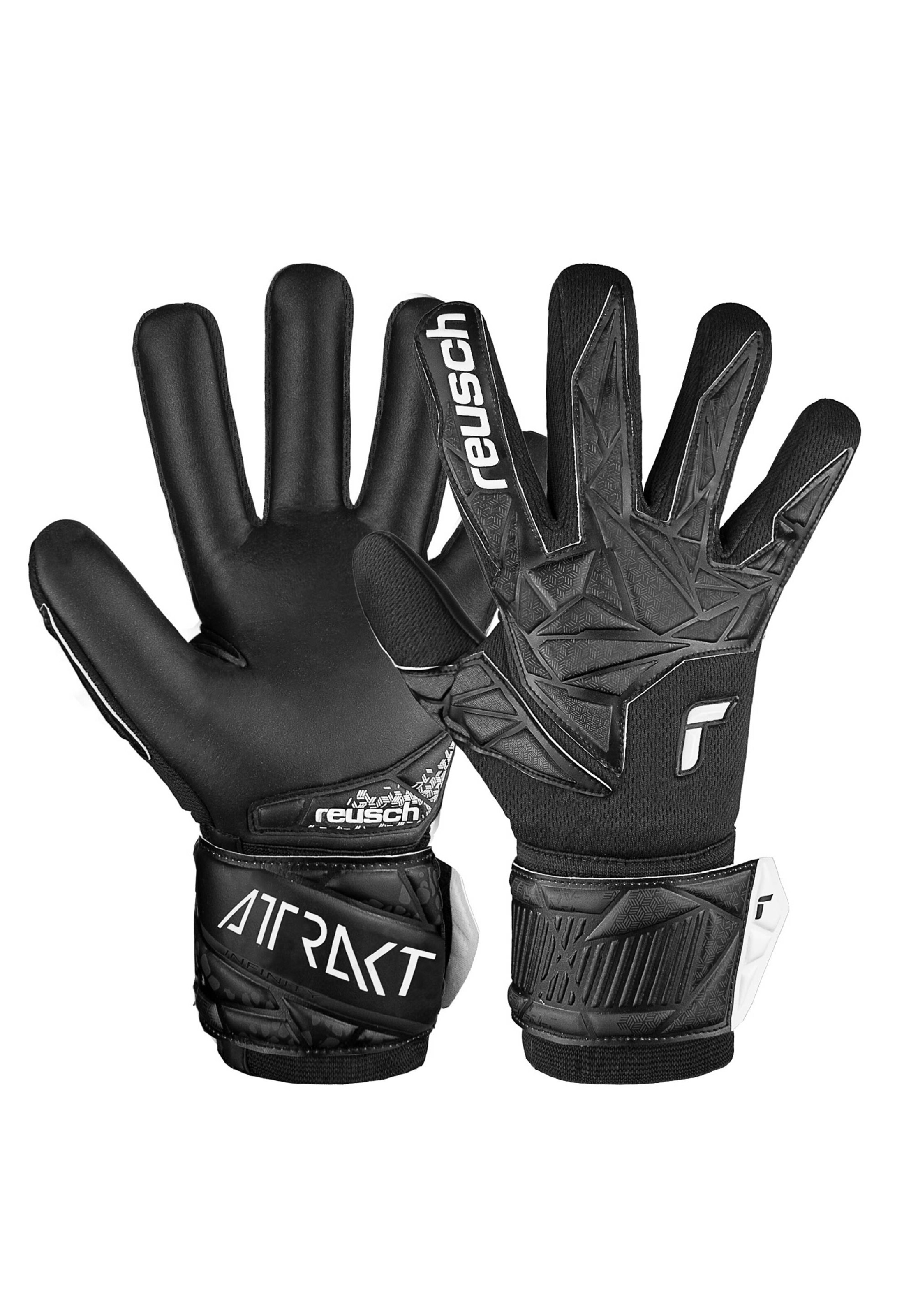 REUSCH Torwarthandschuh 'Attrakt Infinity NC' in Schwarz: Vorderseite