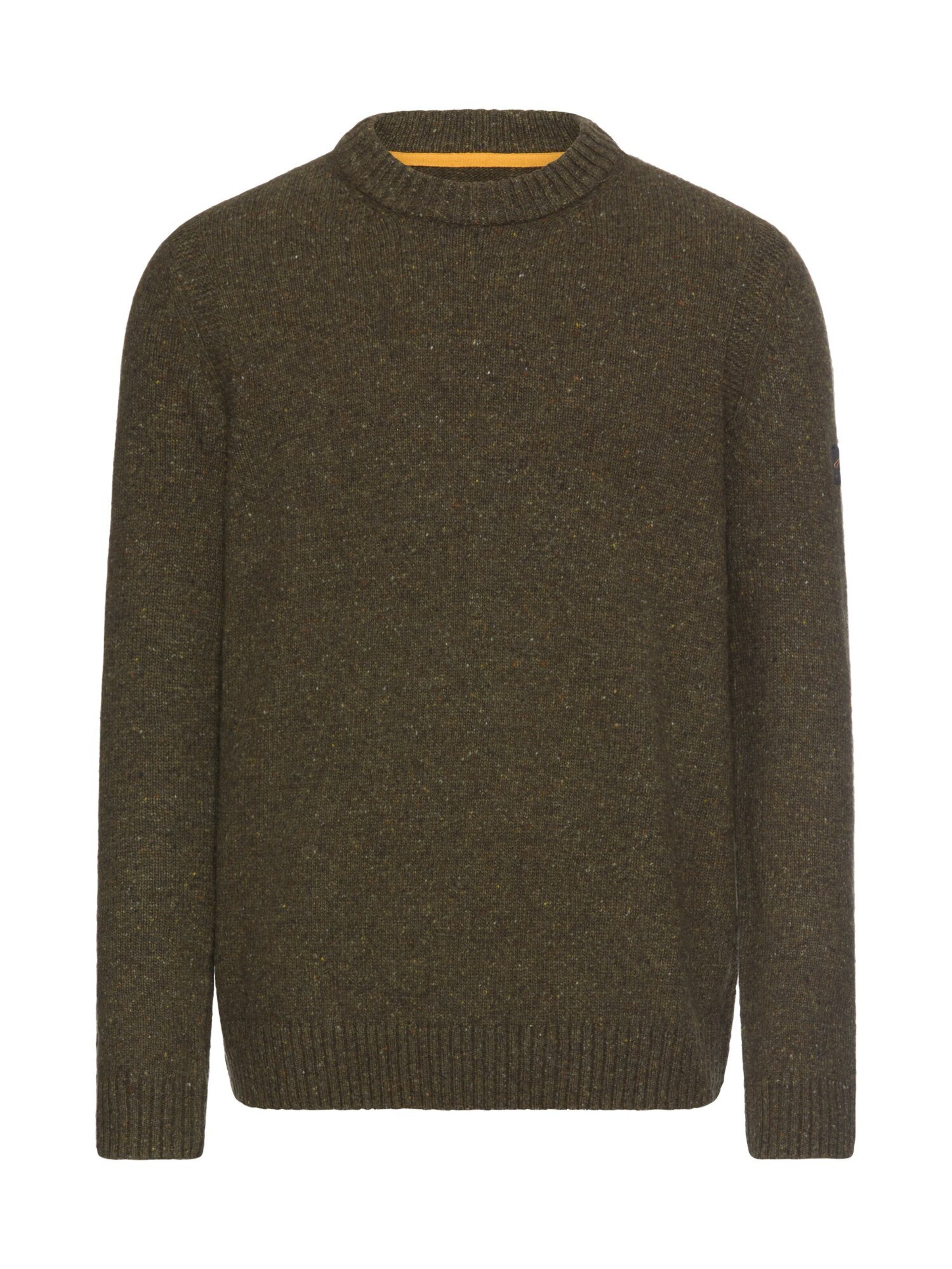 CAMEL ACTIVE Sweater in Green: front