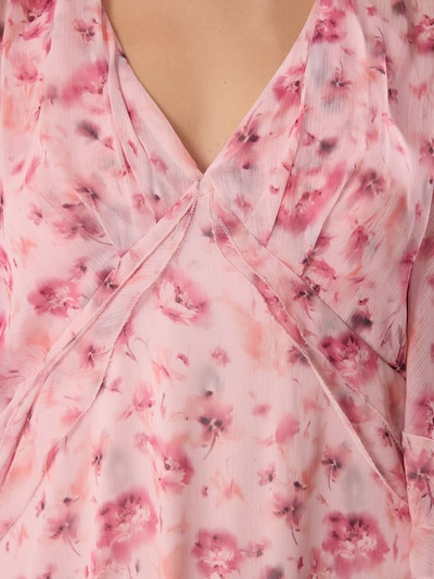 Trendyol Robe en orange / rose / rose foncé / noir, Vue avec produit