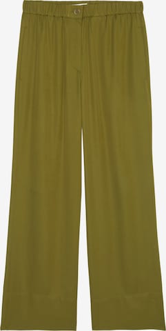 Marc O'Polo Zvonové kalhoty Kalhoty – zelená: přední strana