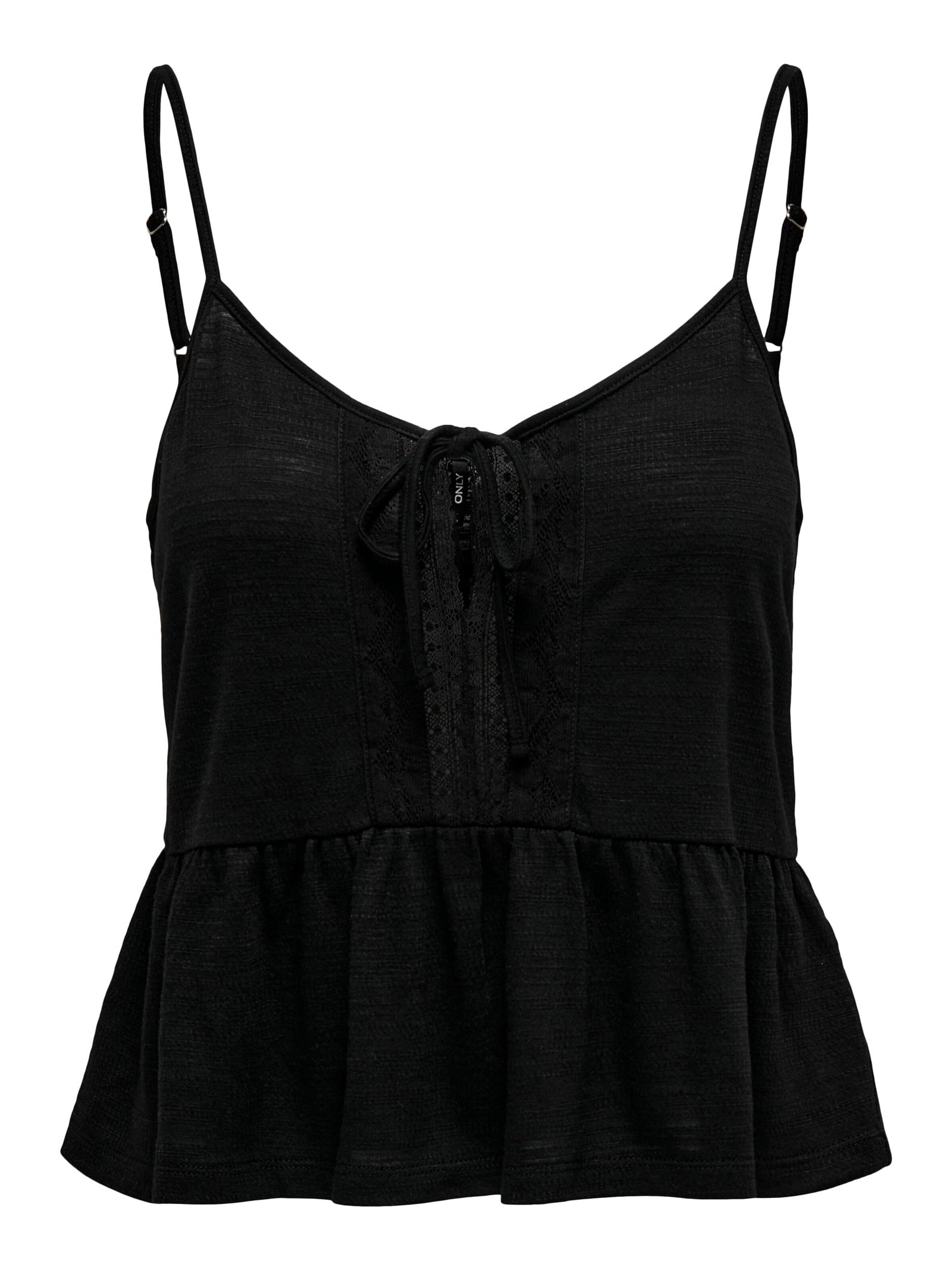 Haut Only Petite en noir : devant