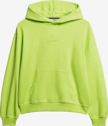 Superdry Sweatshirt in Grün: predná strana