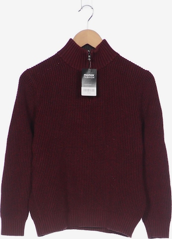 Lands‘ End Sweater & Cardigan in S in Red: front