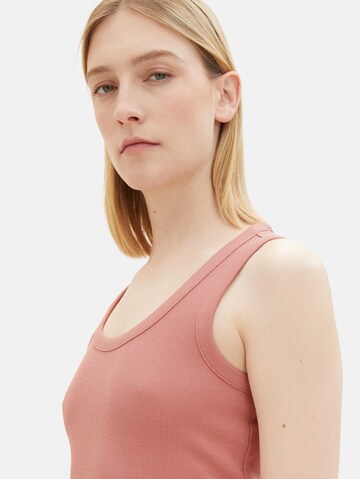 Top di TOM TAILOR in rosa