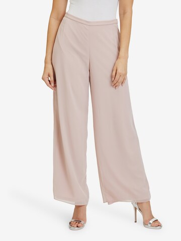Wide leg Pantaloni di Vera Mont in rosa: frontale