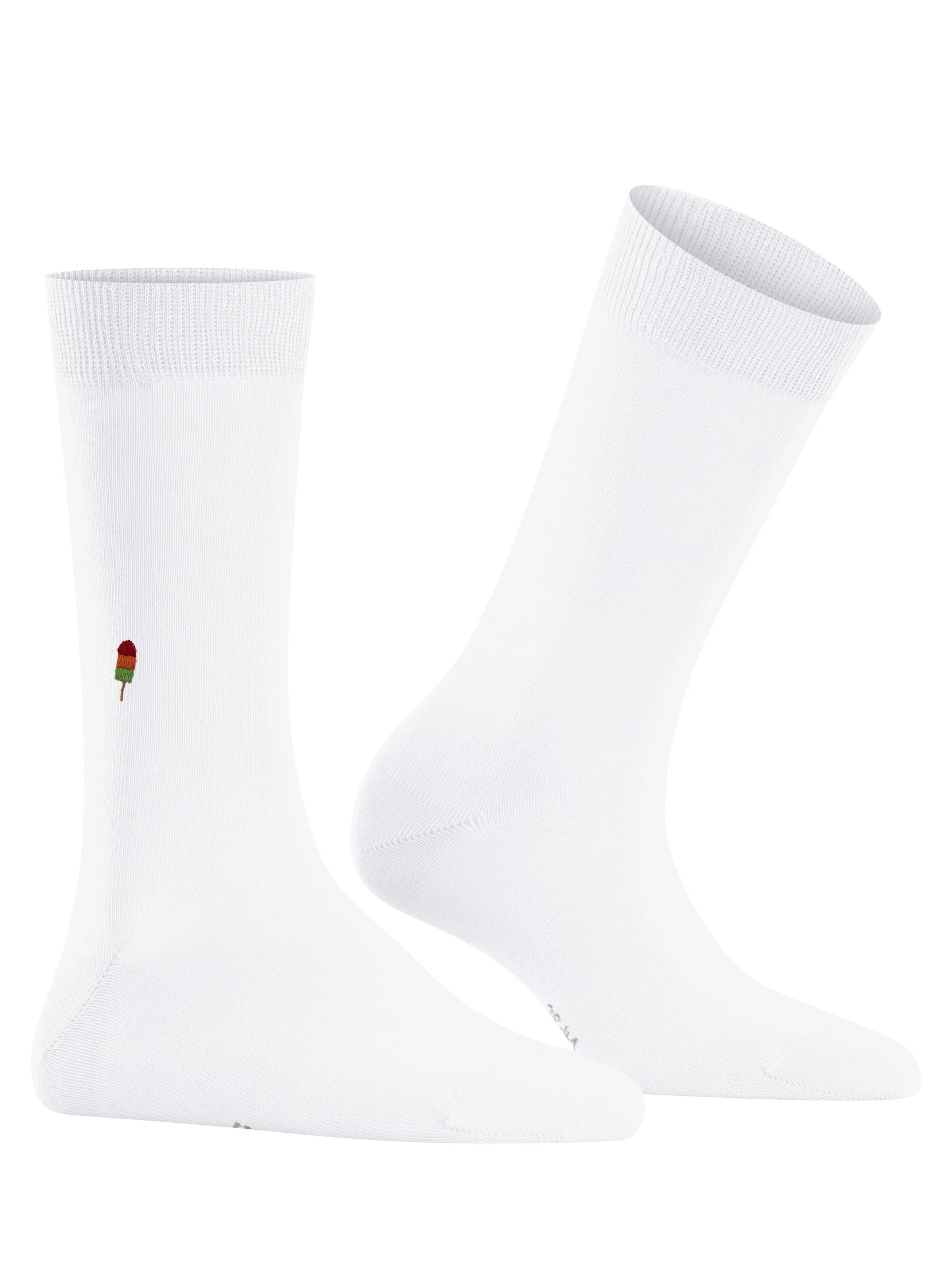 BURLINGTON Socken 'Brit Style'‌‌‌ in Weiß: Vorderseite
