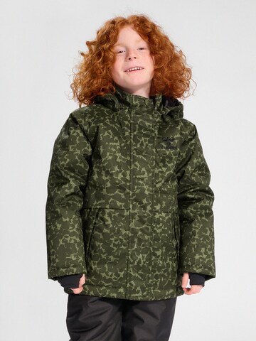 Hummel Sports jacket in Green: front