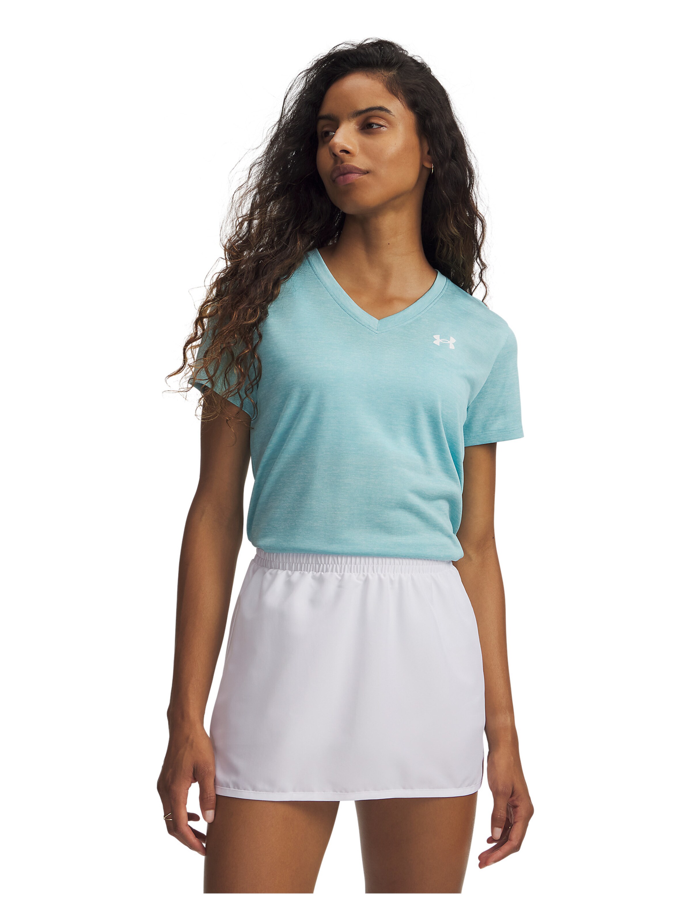 UNDER ARMOUR Functioneel shirt 'Twist' in Blauw: voorkant