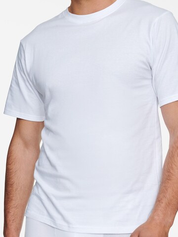 Henderson - Camiseta 'Leichtes Baumwoll-T-Shirt mit Rundhals, T-Line S' en blanco
