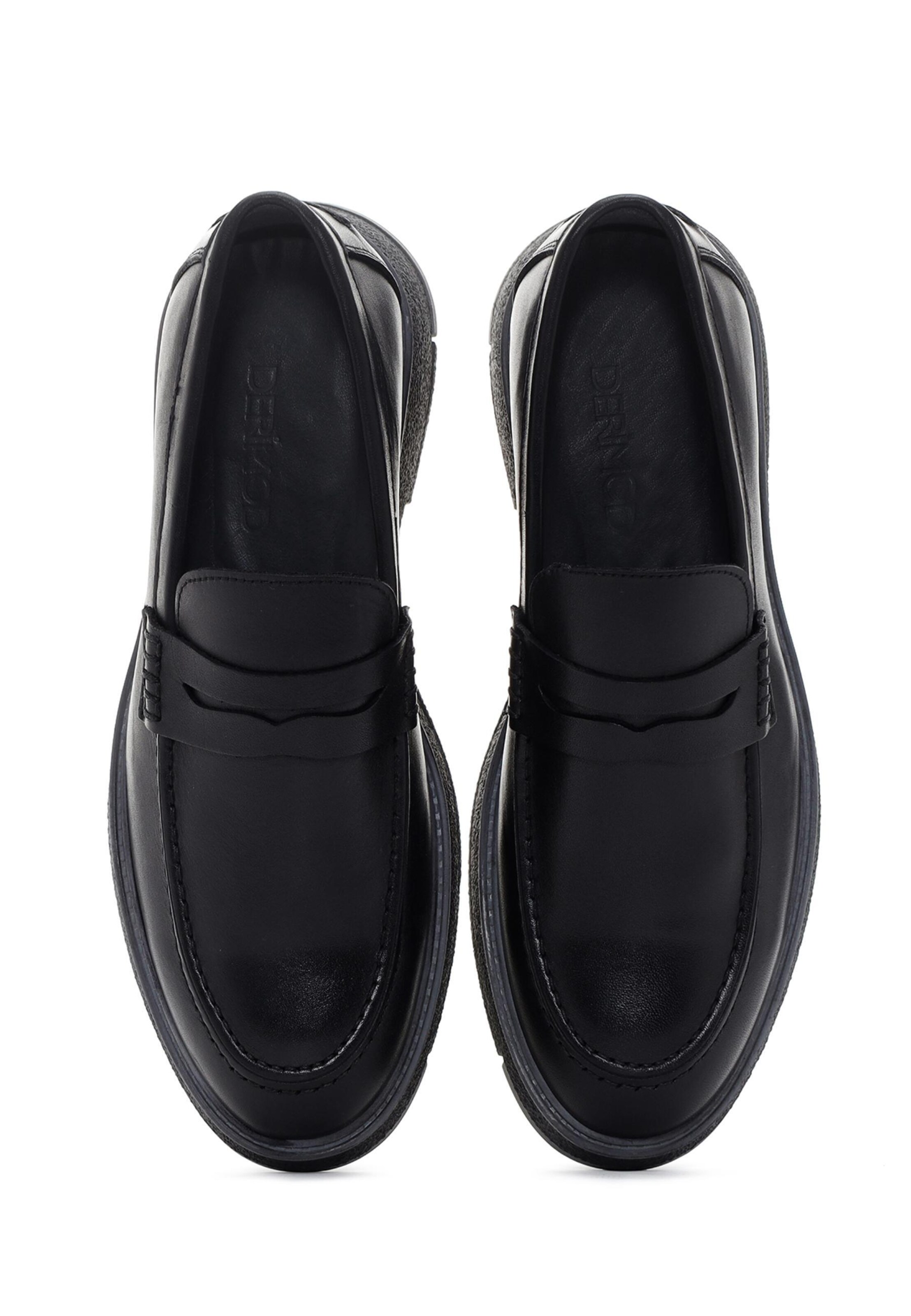 Derimod Instappers in Zwart