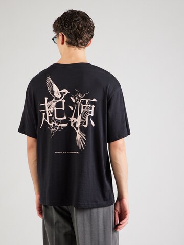 Only & Sons Shirt 'ONSTRISTAN' in Black: front