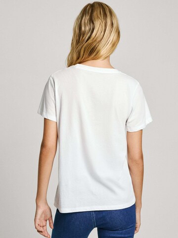 balts Pepe Jeans T-Krekls 'LETICIA'