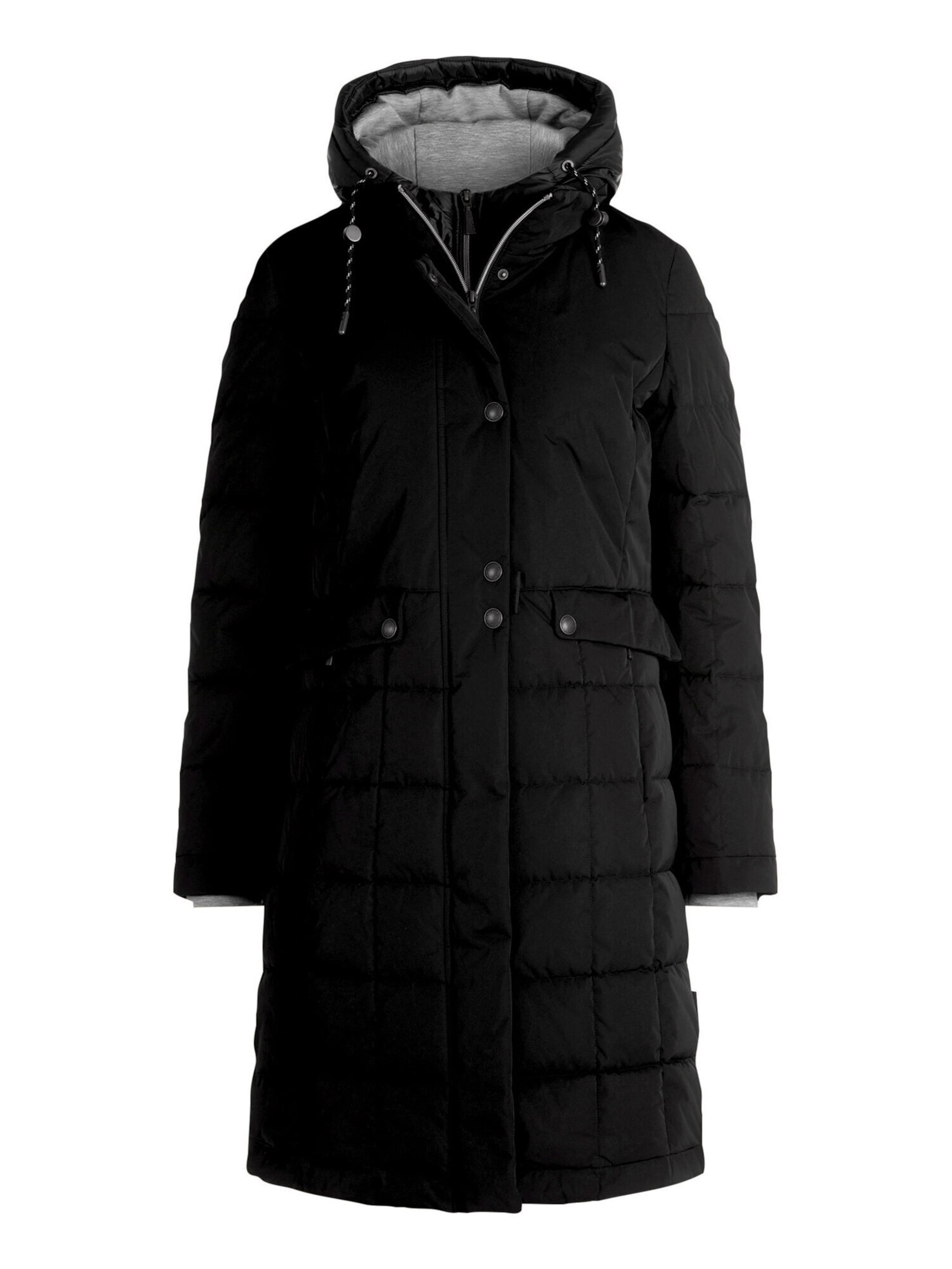 Manteau d’hiver GIL BRET en noir : devant