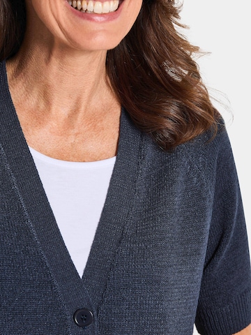 Goldner Gebreid vest in Blauw