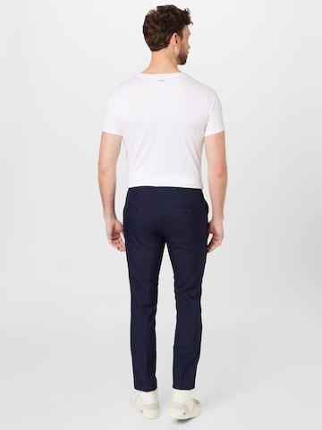 IRO Slim fit Trousers with creases in Blue