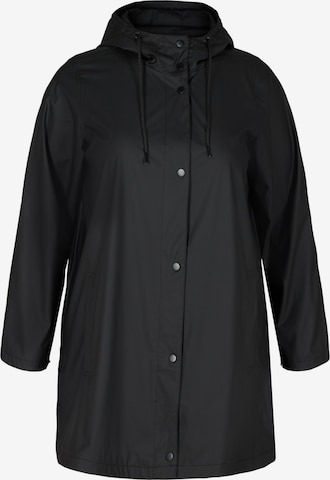 Zizzi Performance Jacket 'Carainy' in Black: front
