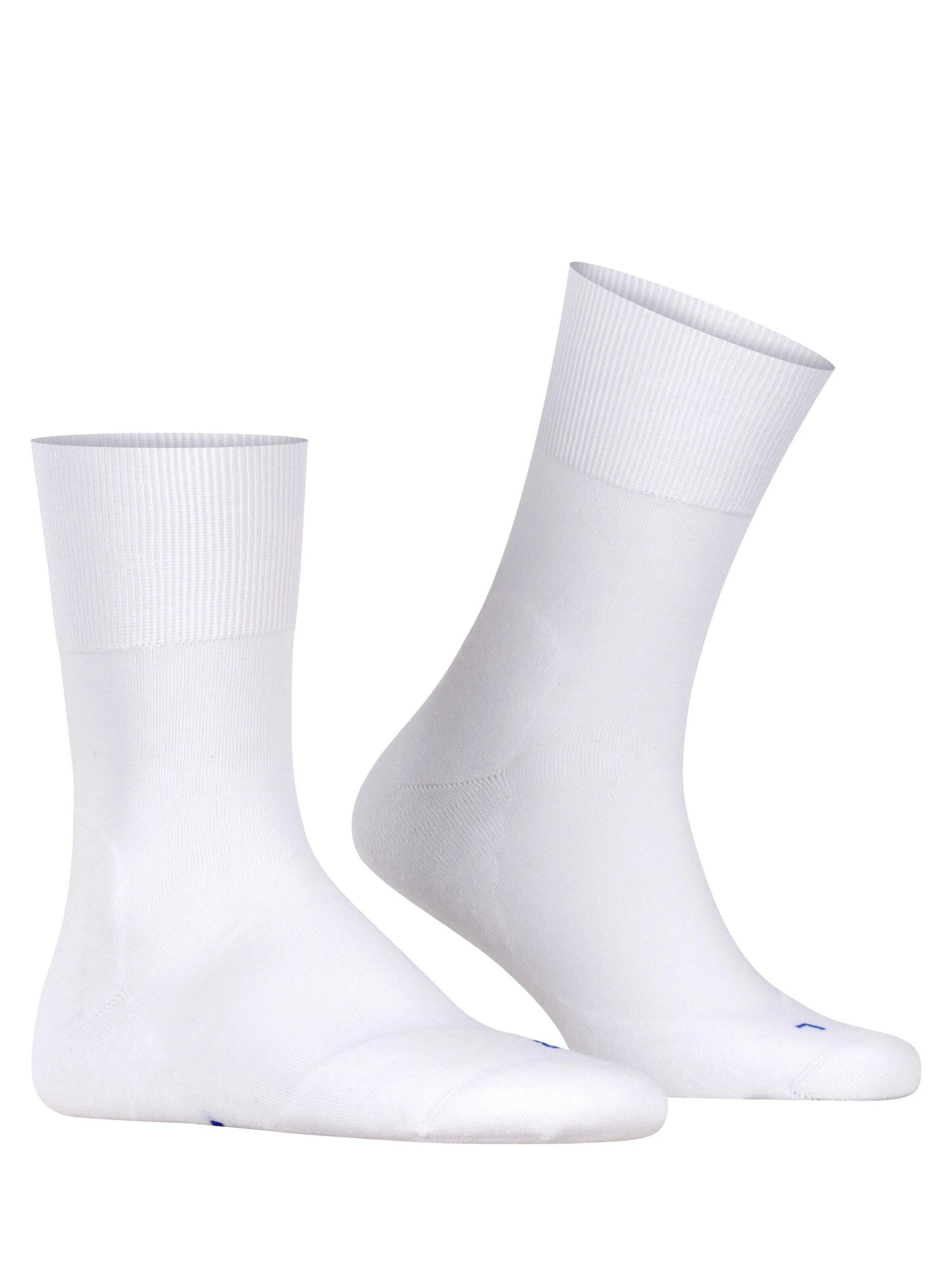 FALKE Socken 'Run'‌‌‌‌‌‌‌‌‌‌ in Weiß