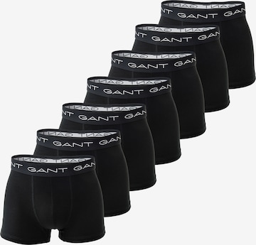 GANT - Calzoncillo boxer en negro: frente