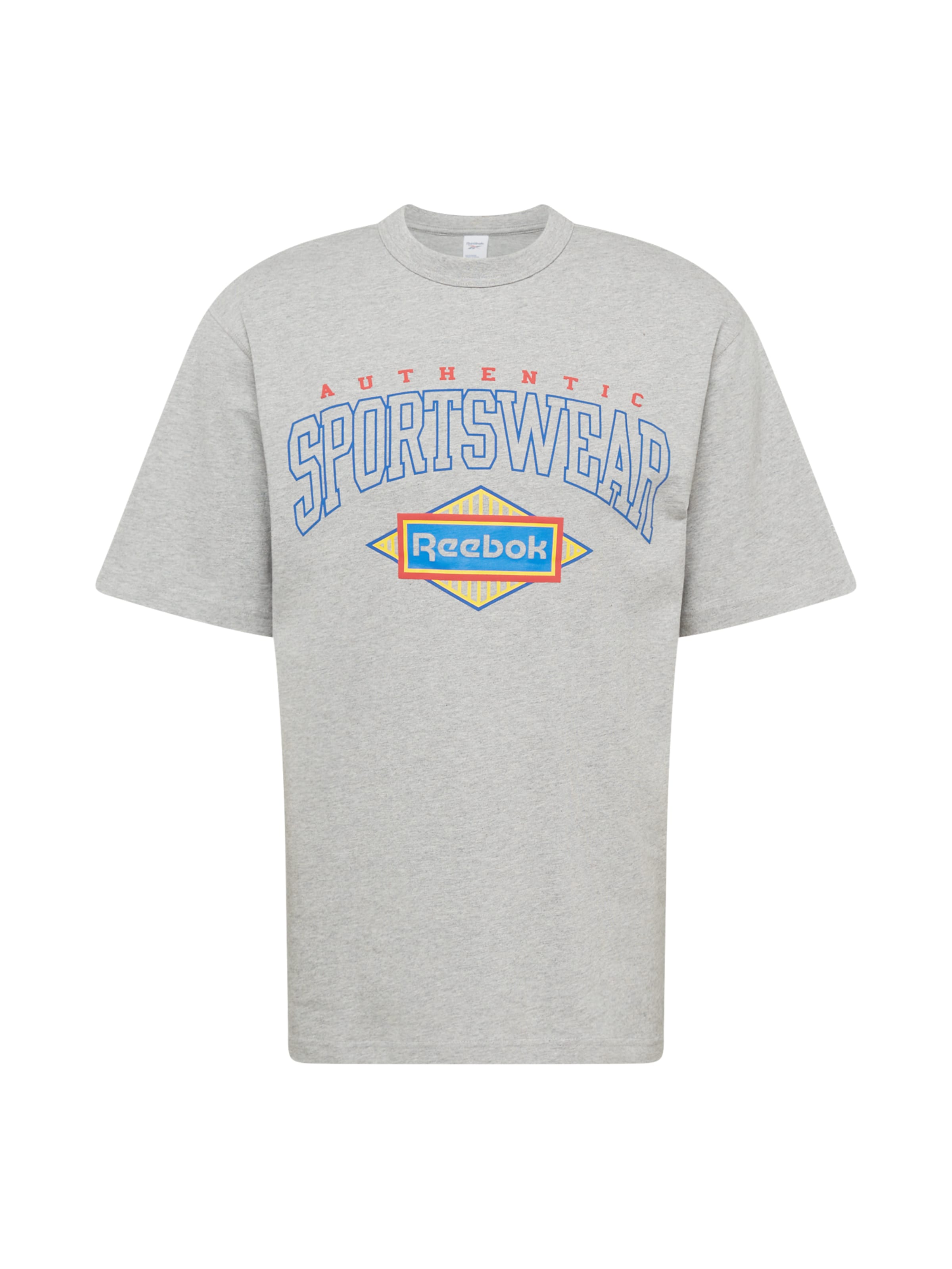 Reebok Funktionsskjorte 'CL SG' i grå: forside