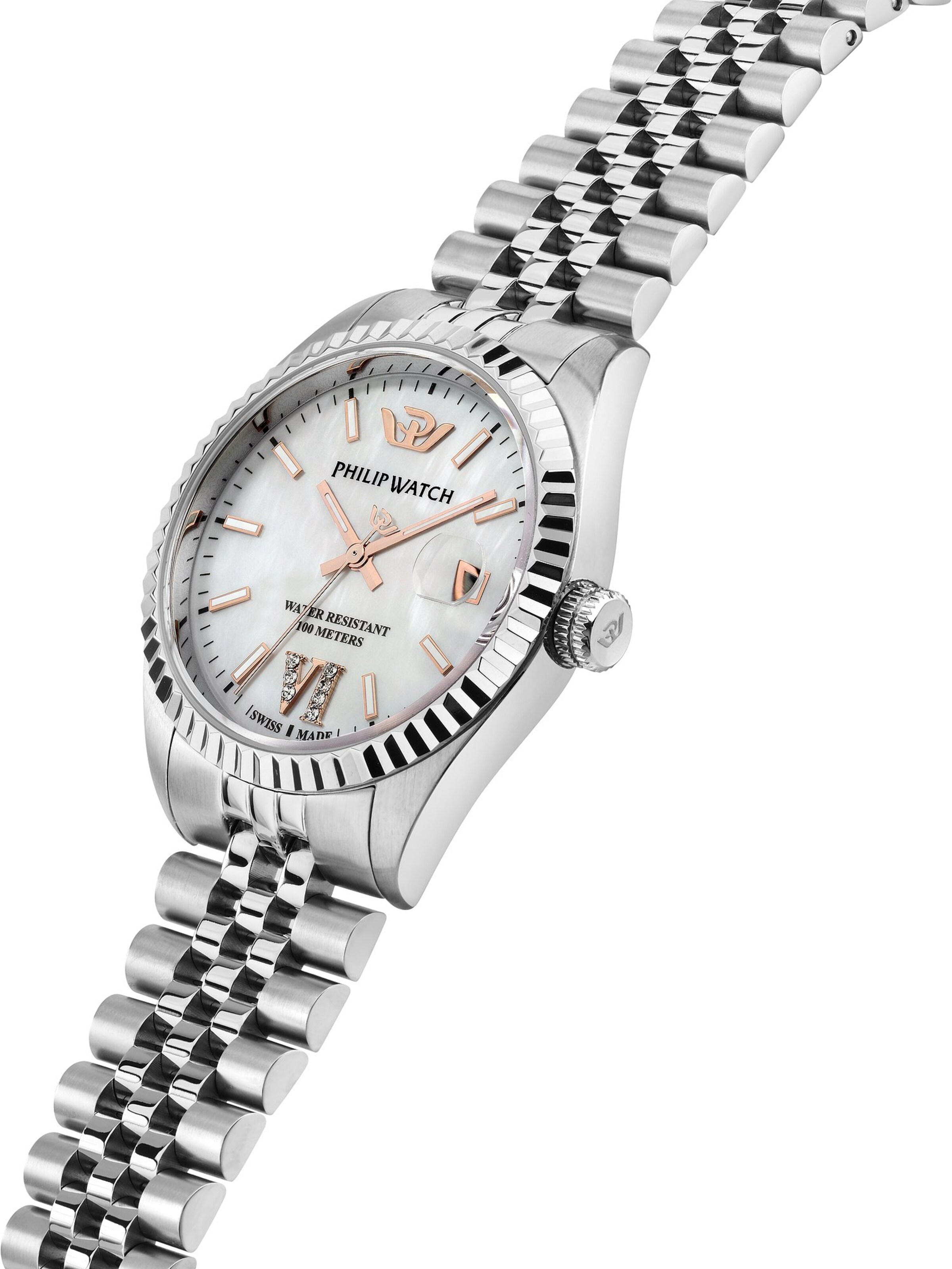 Philip Watch Analog Watch in Silver