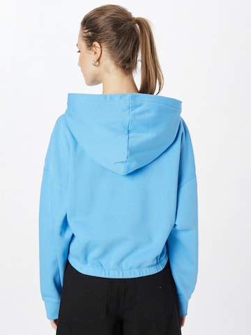 Bluză de molton de la TOM TAILOR DENIM pe albastru