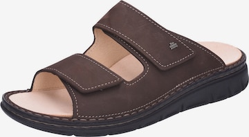 Finn Comfort Mules 'Rab' in Brown: front
