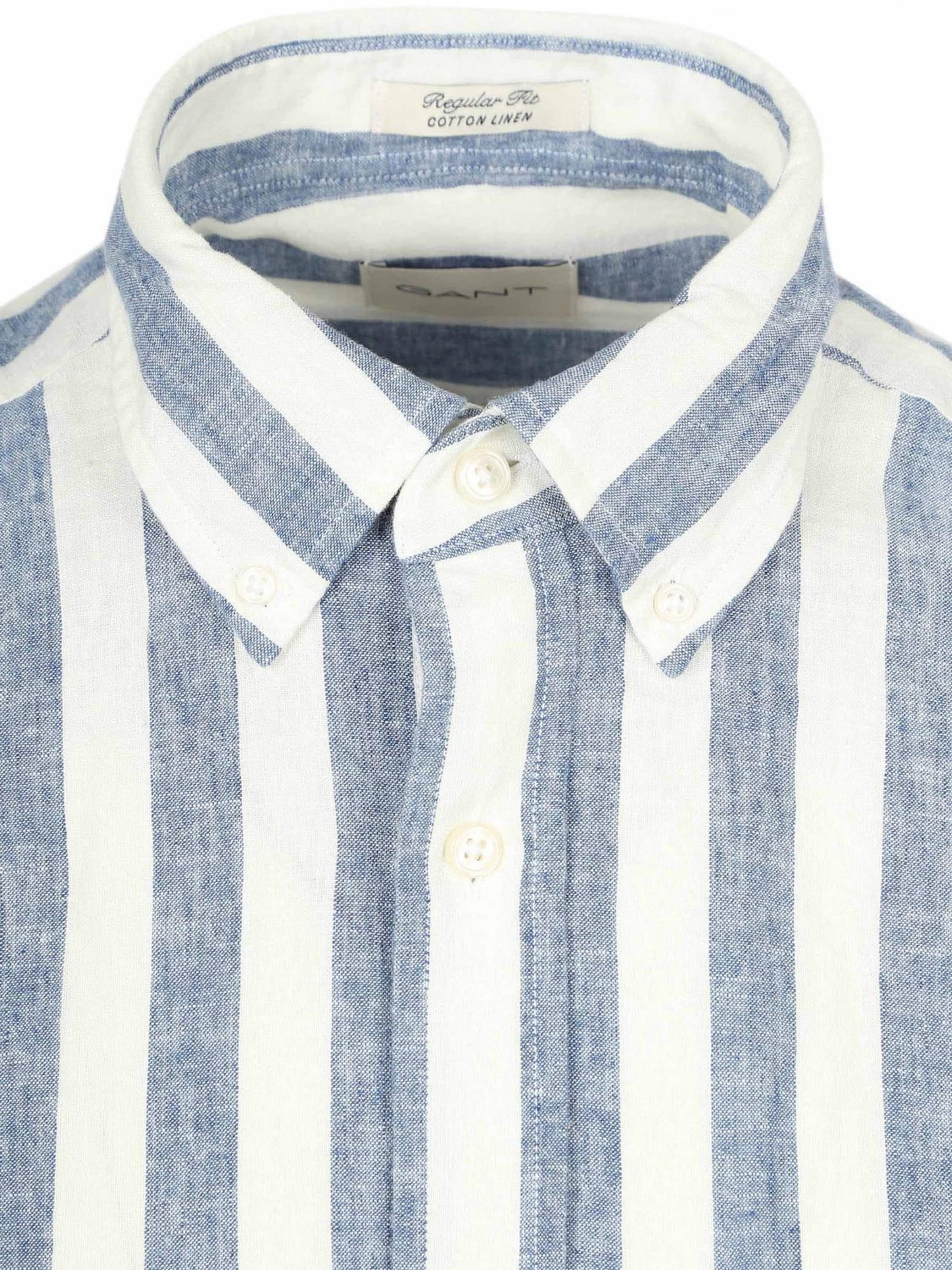 GANT Regular fit Button Up Shirt in Blue