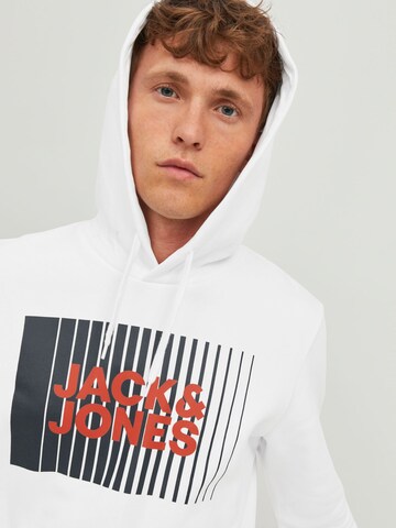 Sweat-shirt JACK & JONES en blanc