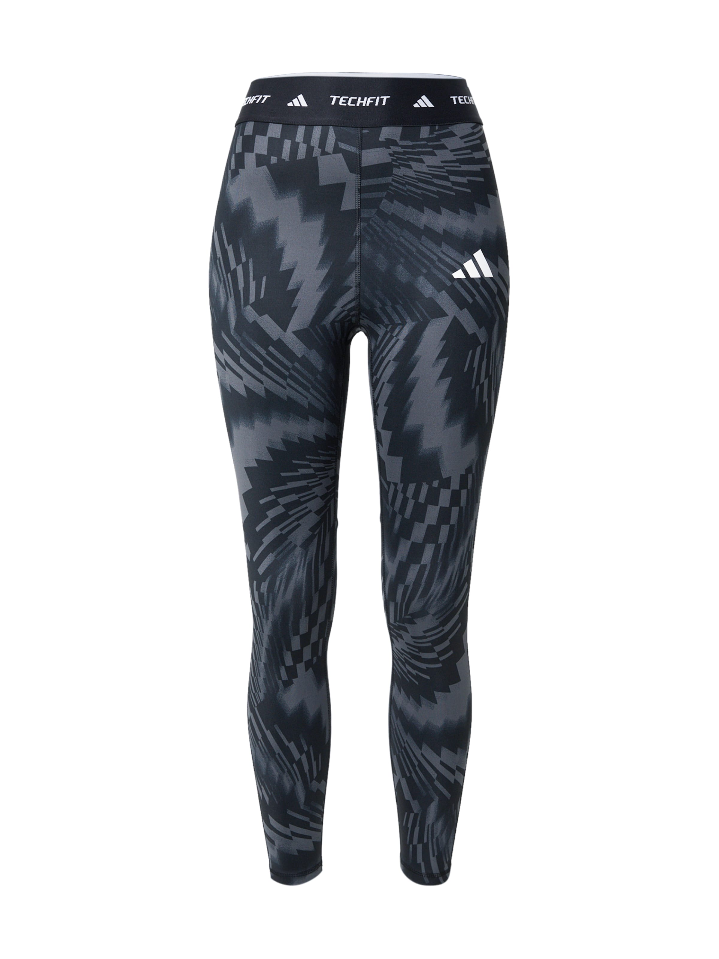 ADIDAS PERFORMANCE Sports trousers in Dark grey / Black / White, Item view