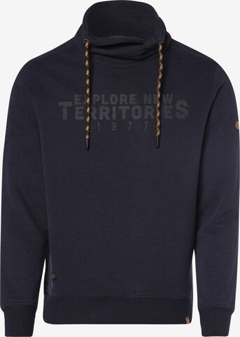 CAMEL ACTIVE Sweatshirt in Blau: predná strana