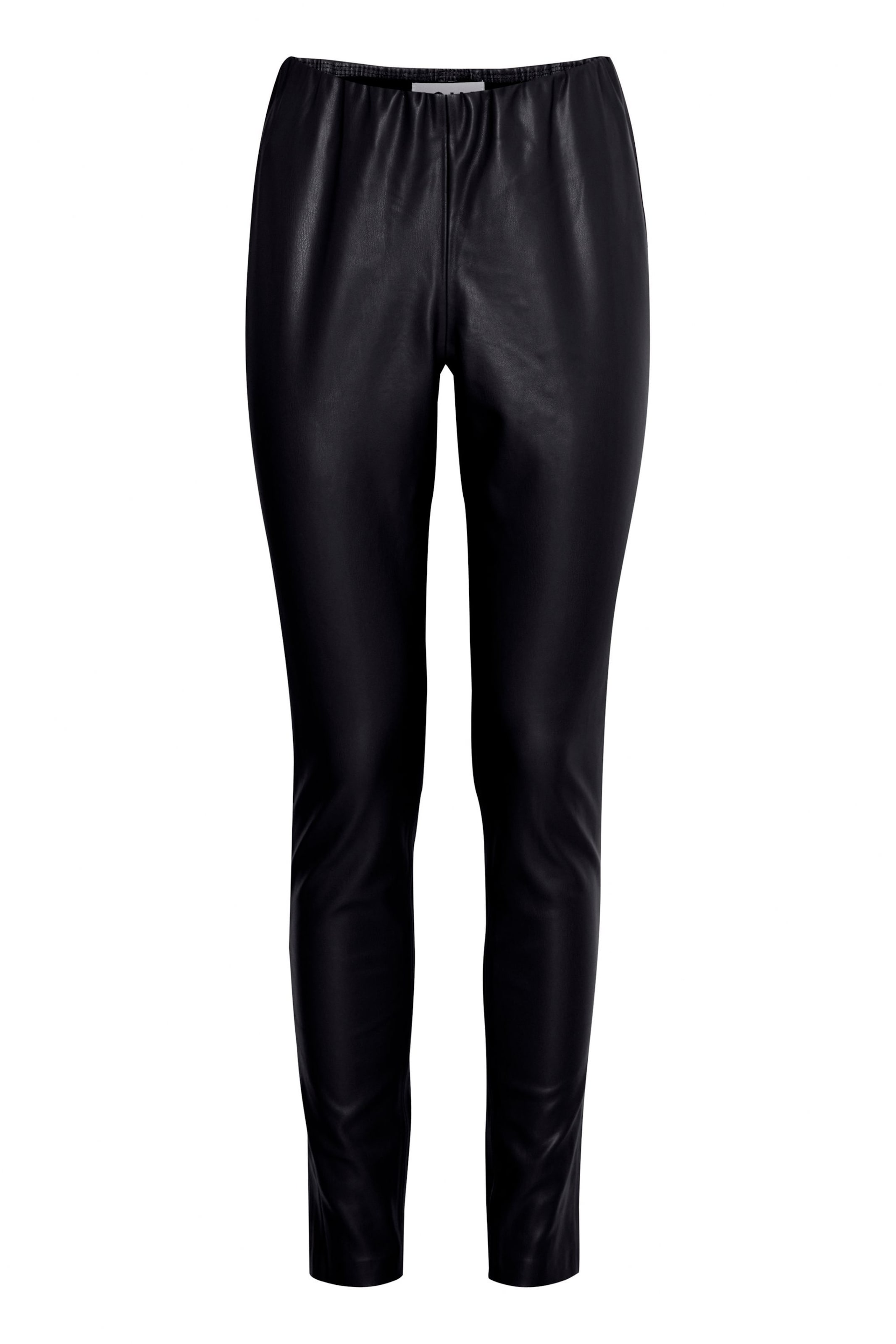 ICHI Slimfit Legíny 'Comano' – černá: přední strana