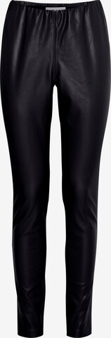 ICHI Slim fit Trousers 'Comano' in Black: front