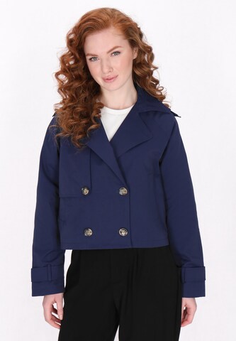 DreiMaster Klassik - Abrigo de entretiempo 'Classic Look' en azul: frente