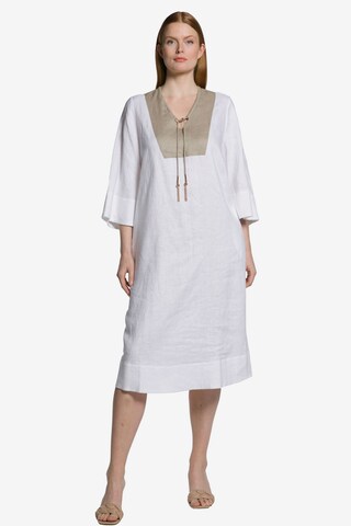 Ulla Popken Dress in White: front