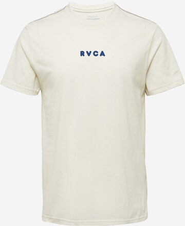 RVCA Tričko 'FLOWER' – bílá: přední strana