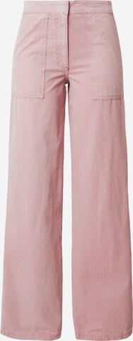 TOPSHOP tavaline Püksid, värv roosa: eest vaates