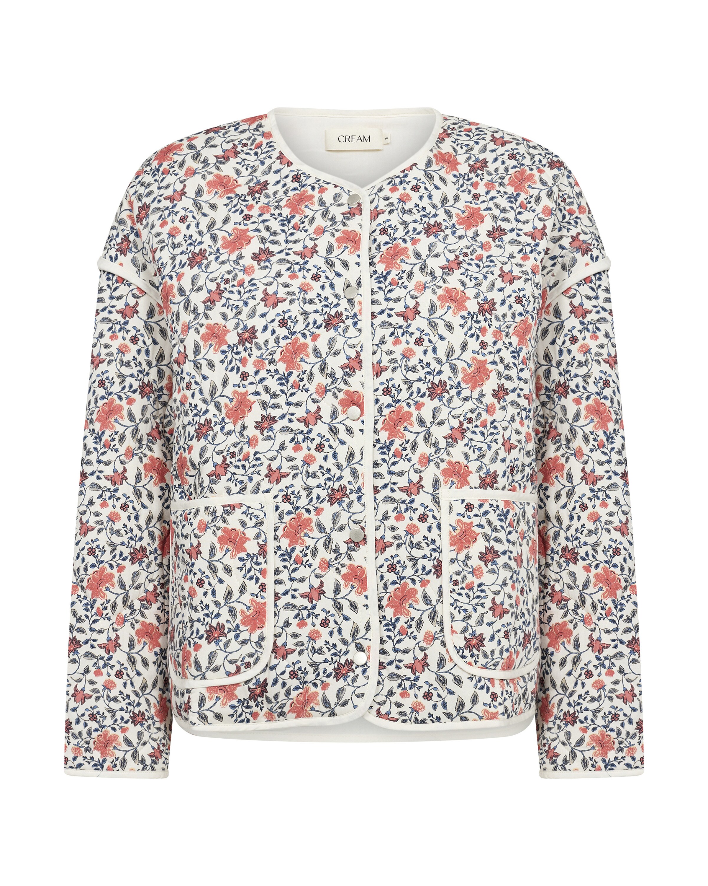 Cream Between-season jacket 'CRNaomi' in White: front