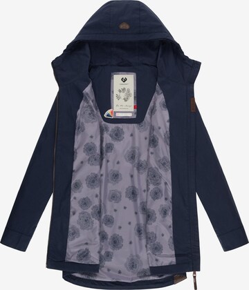 Parka mi-saison Ragwear en bleu