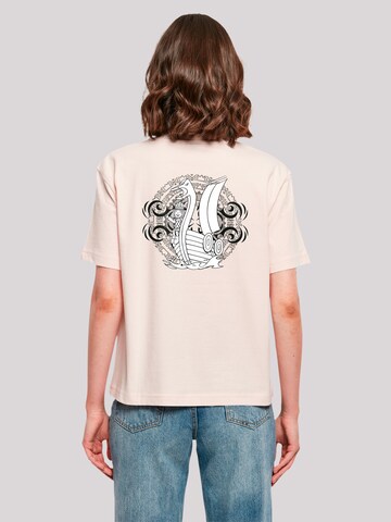 T-shirt 'Wickie und die starken Männer Heroes of Childhood' F4NT4STIC en rose